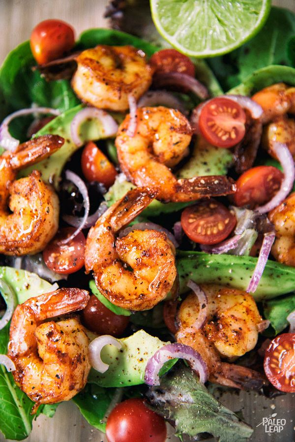 Taco Lime Shrimp Salad