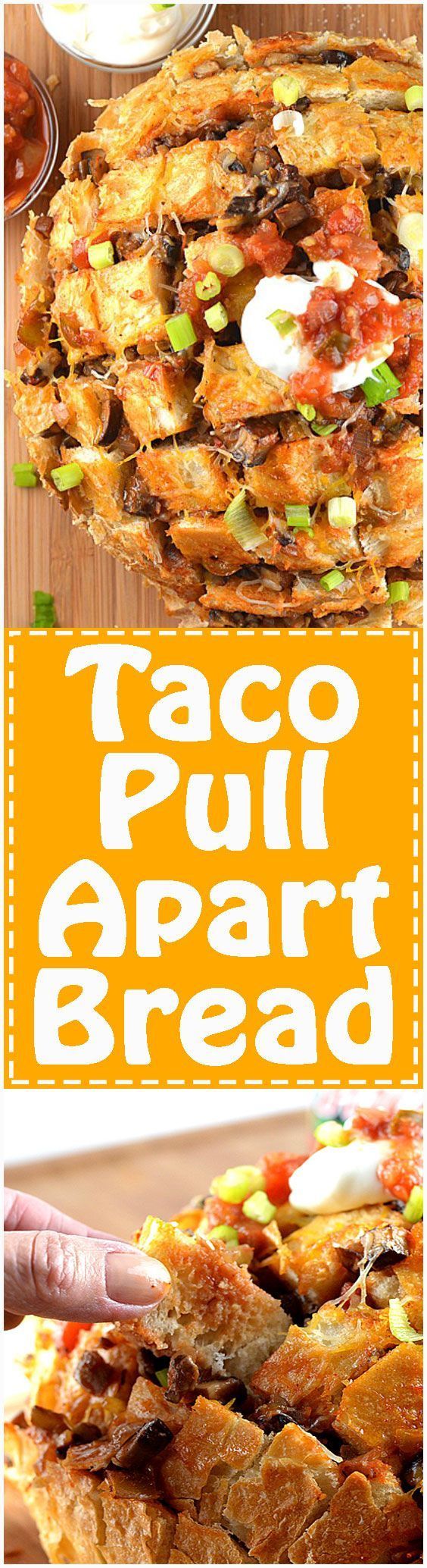 Taco Pull Apart Bread