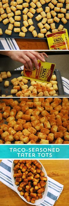 Taco-Seasoned Tater Tots