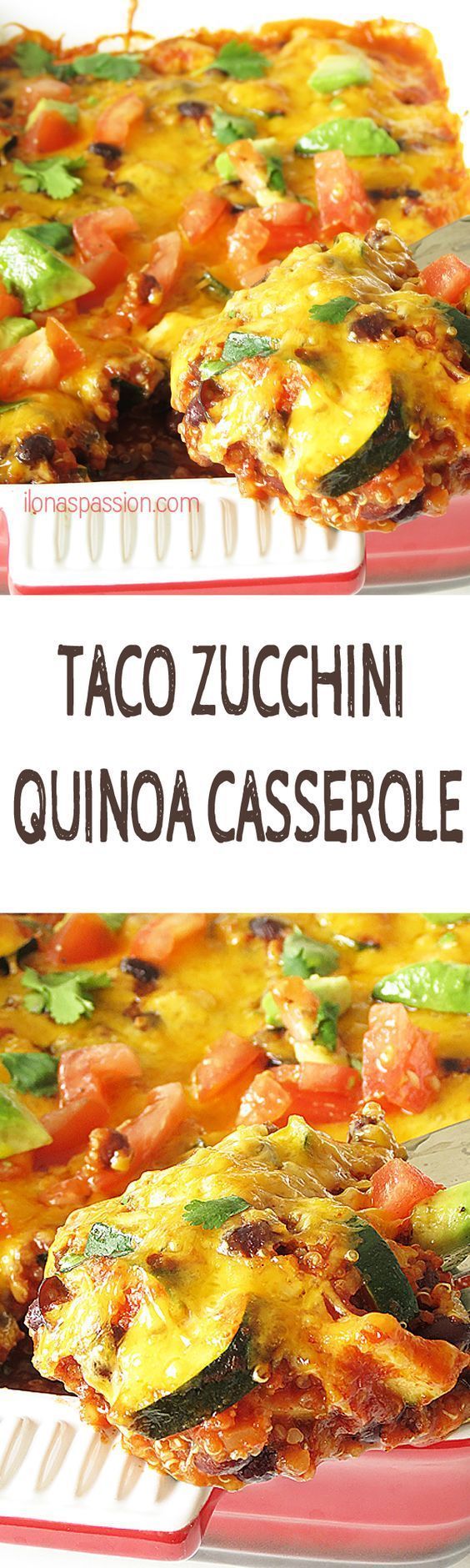 Taco Zucchini Quinoa Casserole