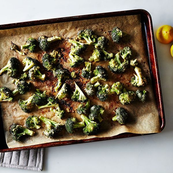 Tahini Roasted Broccoli