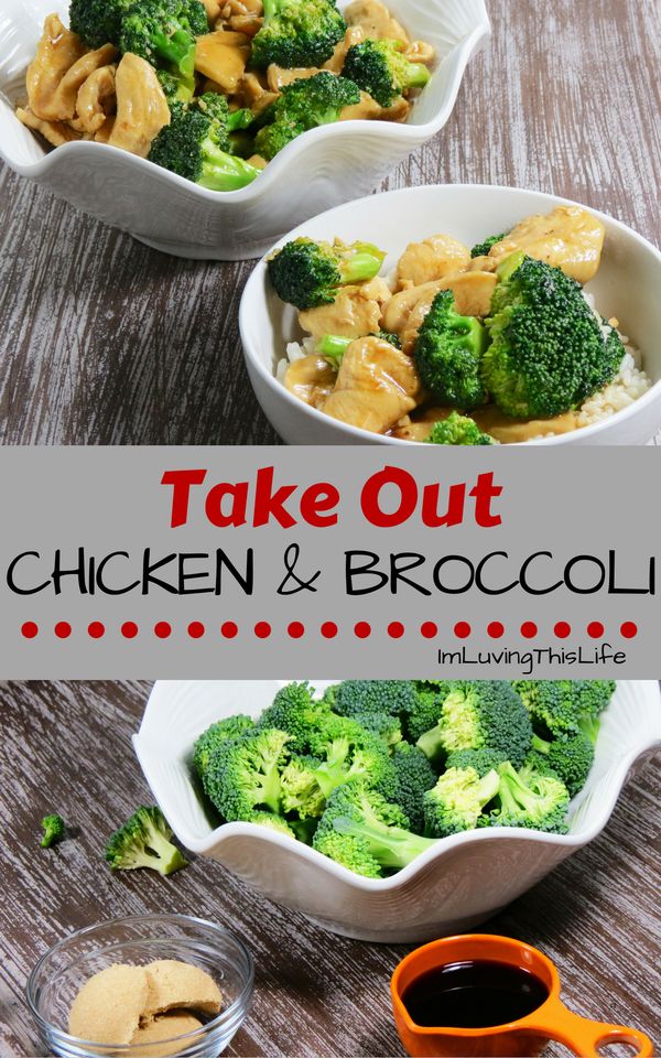 Take Out Chicken and Broccoli