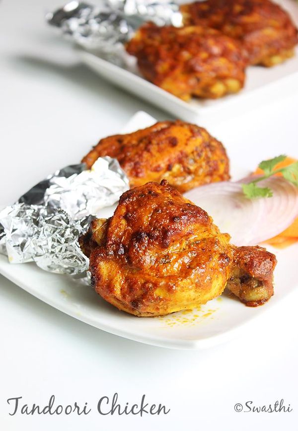 Tandoori chicken recipe | restaurant style grilled chicken