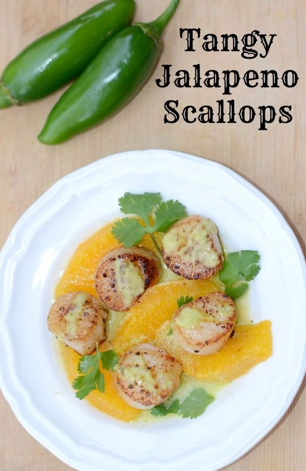 Tangy Jalapeno Scallops