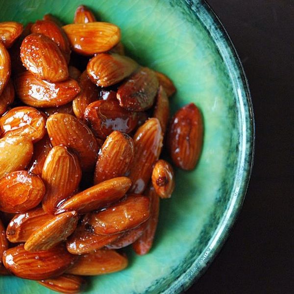 Tangy Persian Candied Almonds Roasted with Lime