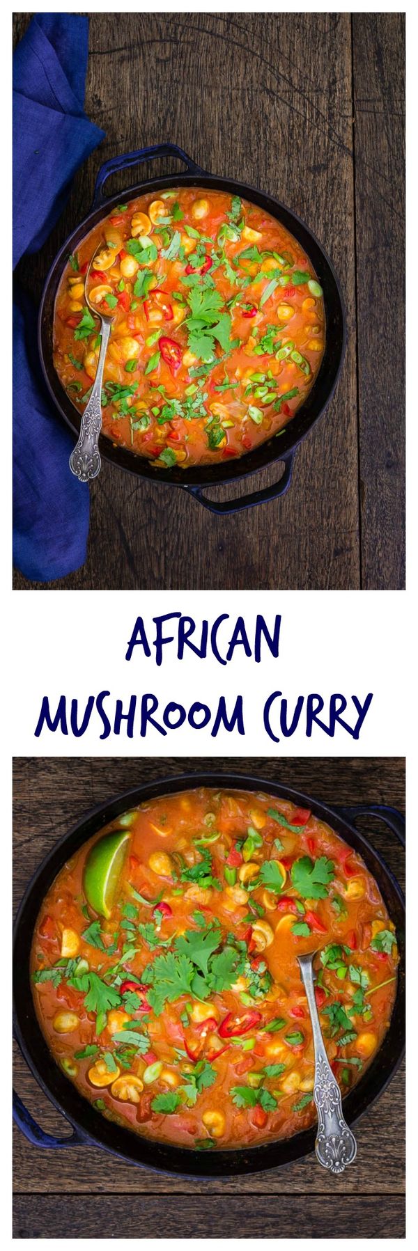 Tanzanian Inspired Mushroom Curry (Vegan