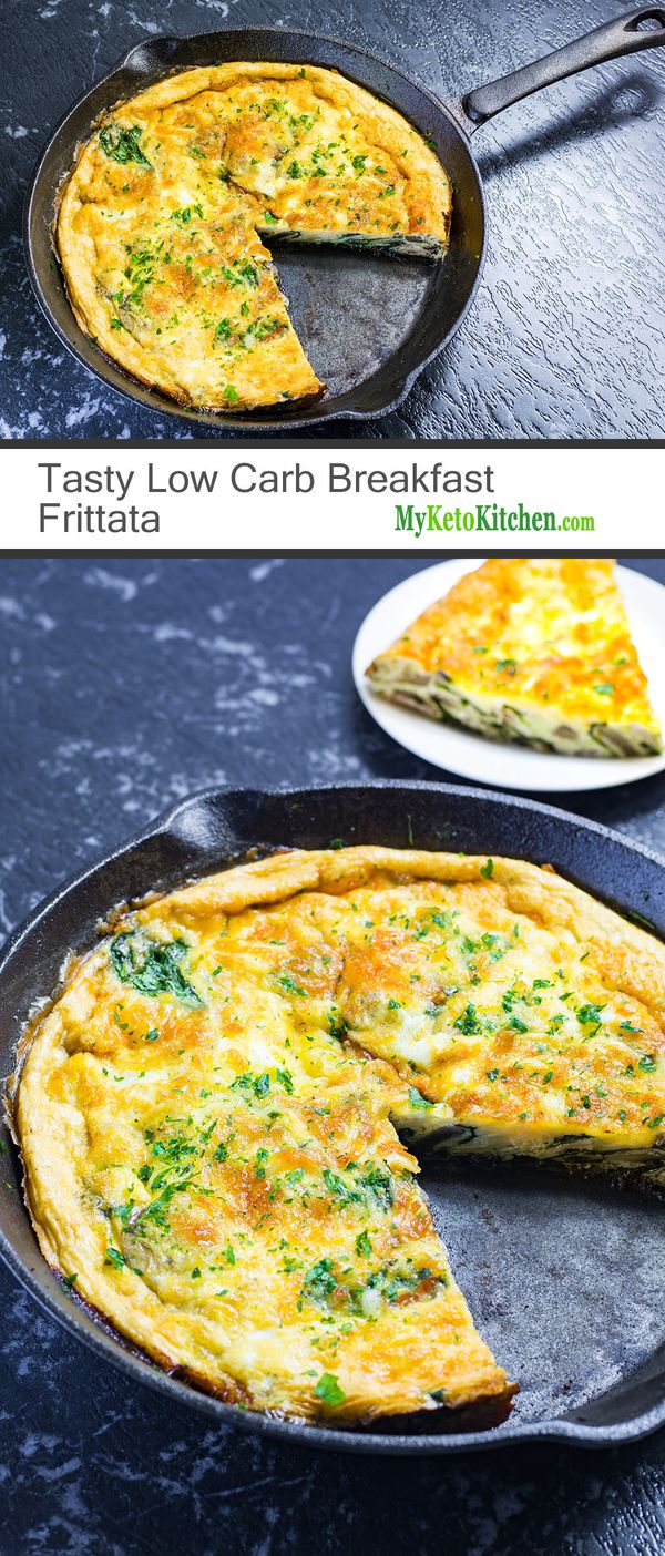 Tasty Low Carb Breakfast Frittata