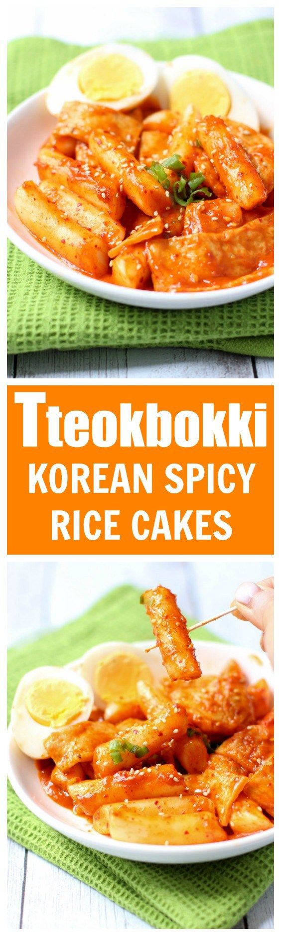 Tasty Tteokbokki: Korean spicy rice cakes