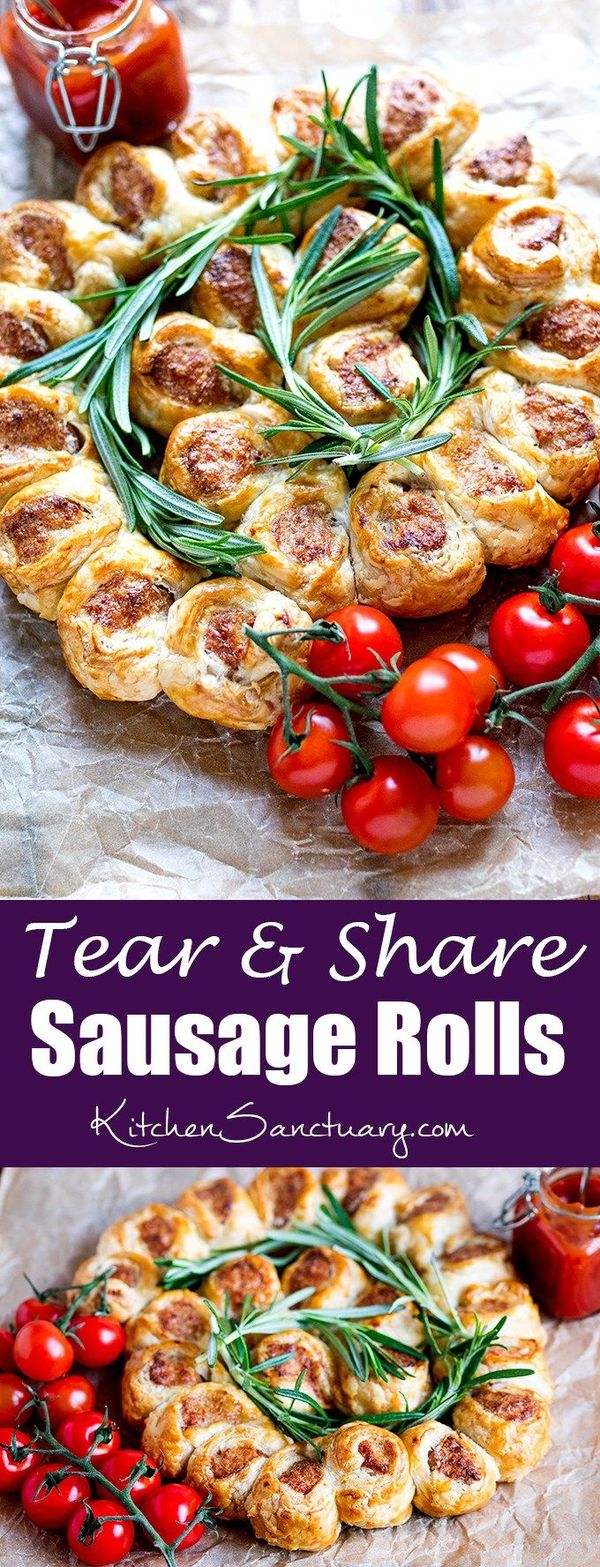 Tear and Share Sausage Rolls