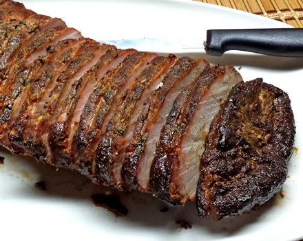 Tender and Juicy Smoked Pork Loin For Sandwiches