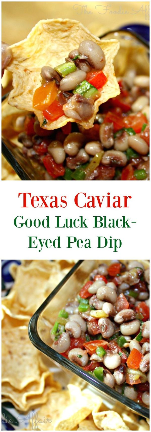 Texas Caviar, Good Luck Black-Eyed Pea Dip