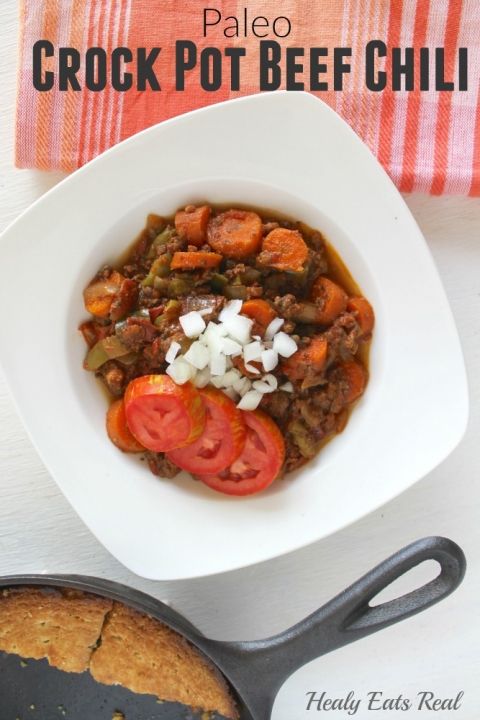 Texas Slow Cooker Beef Chili