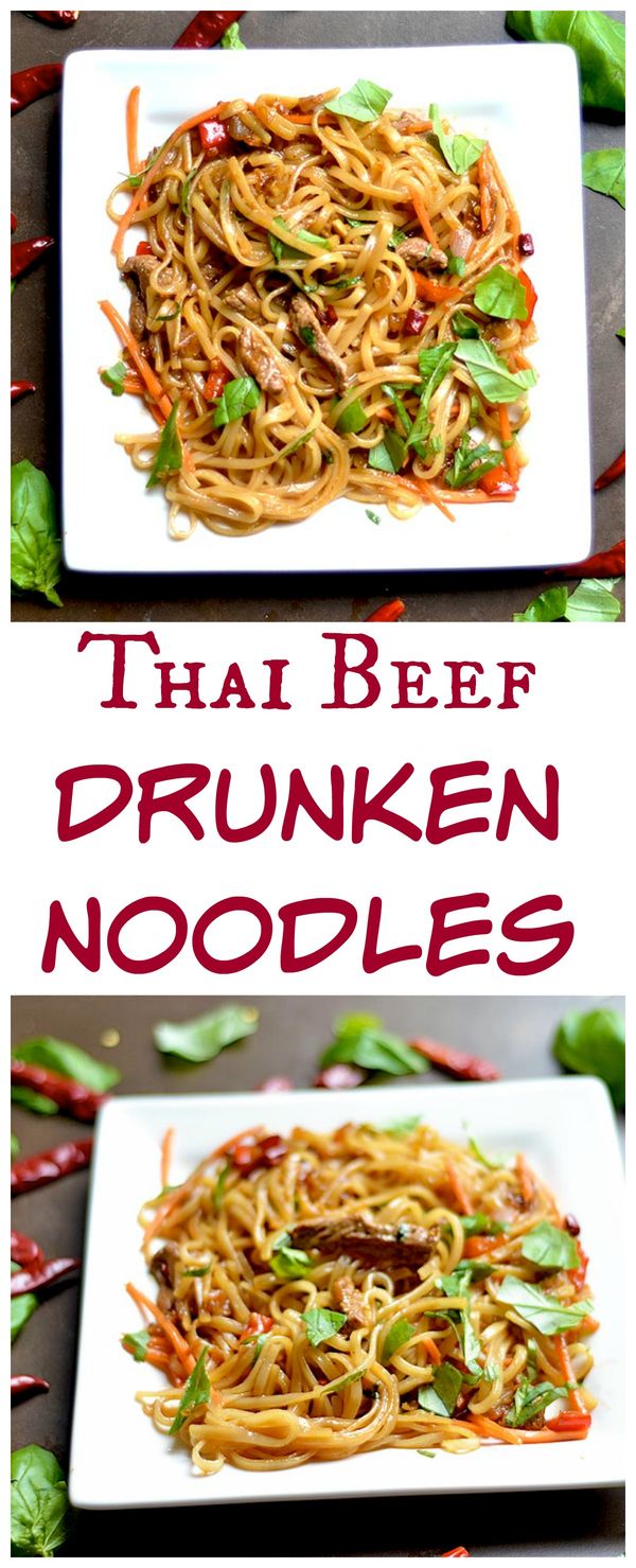 Thai Beef Drunken Noodles