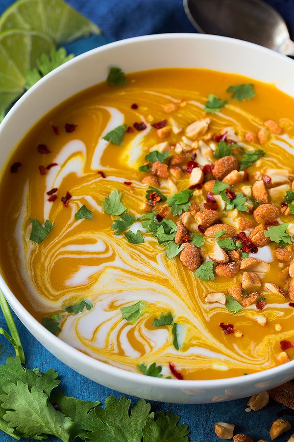 Thai Butternut Squash Soup