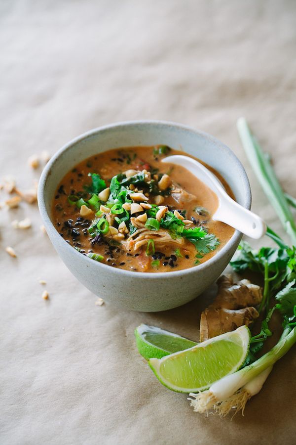 Thai Chicken and Rice Soup