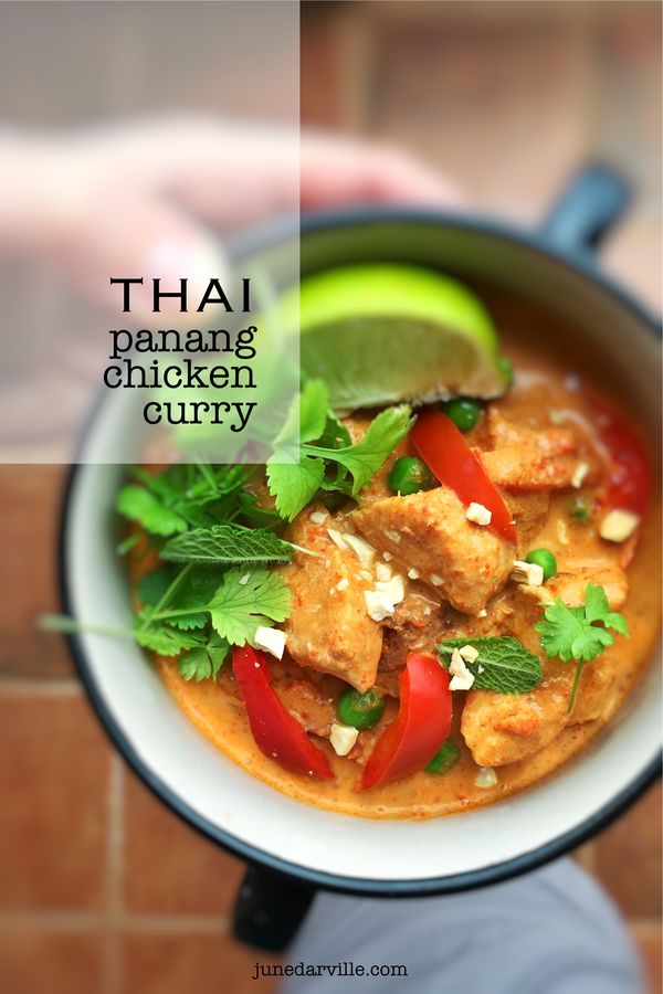 Thai Chicken Panang Curry