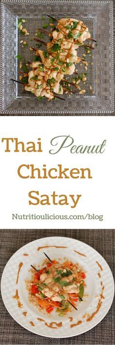 Thai Peanut Chicken Satay