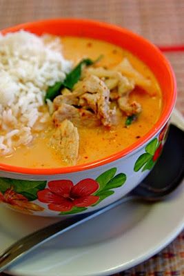 Thai Red Curry with Chicken & Vegetables