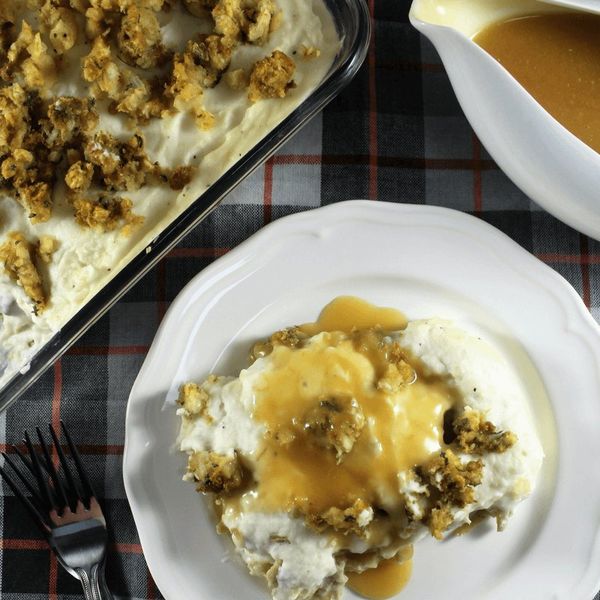 Thanksgiving Leftovers Casserole