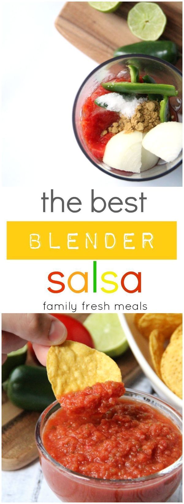 The Best Blender Salsa