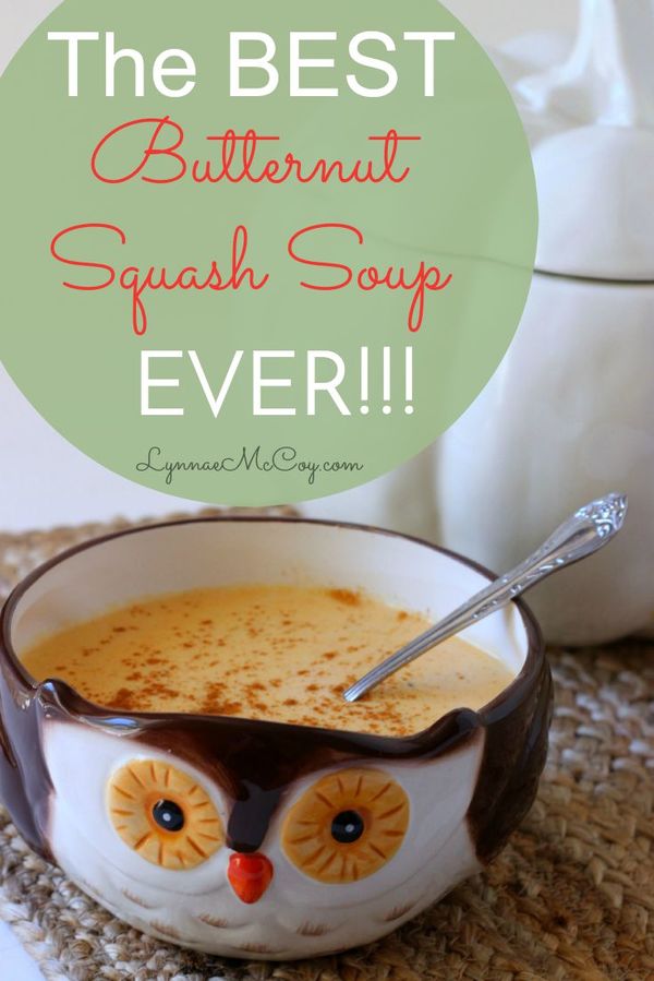 The Best Butternut Squash Soup Recipe You'll Ever Taste