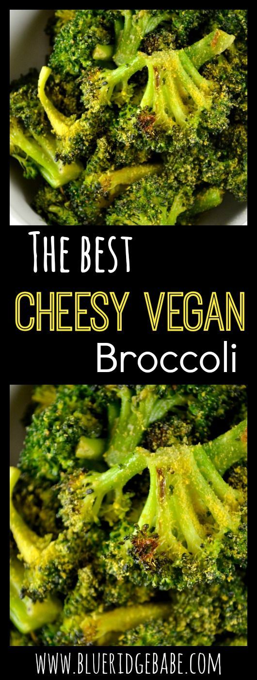 The Best Cheesy Vegan Broccoli