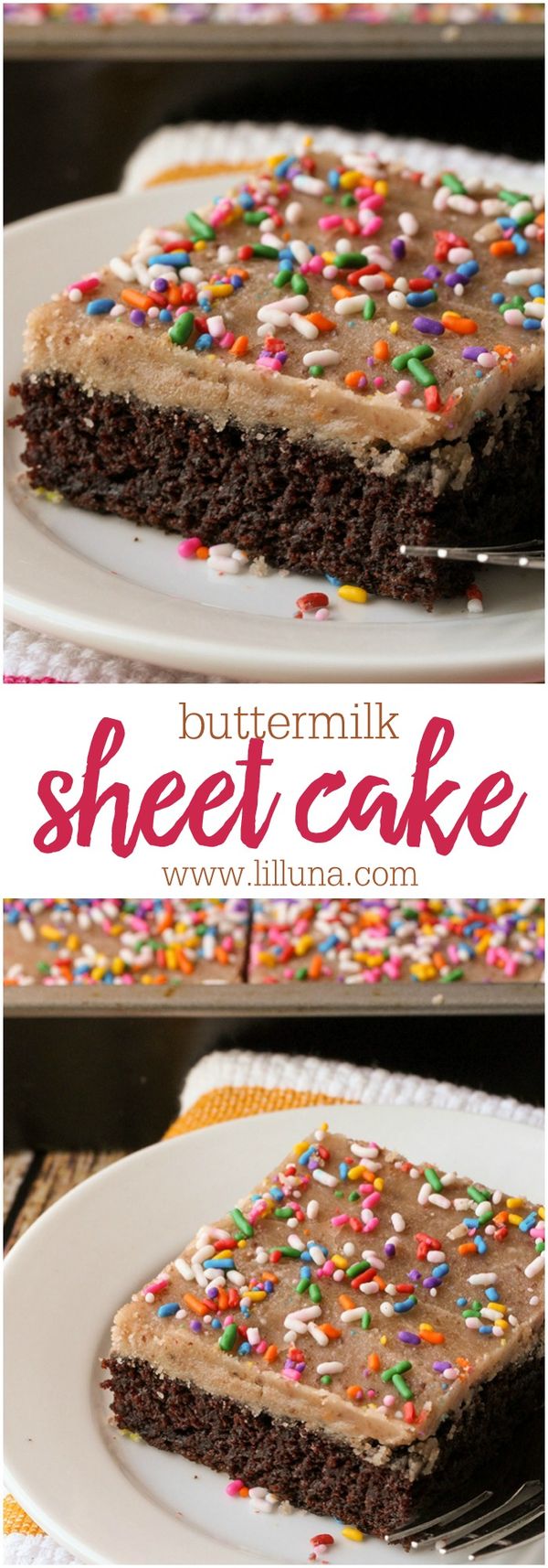 The Best Chocolate Sheet Cake