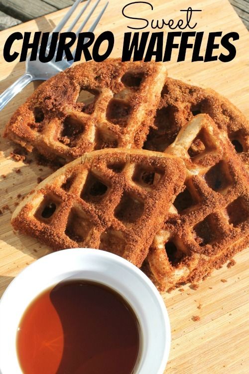 The Best Churros Recipe – Sweet Churro Waffles