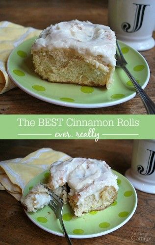 The Best Cinnamon Rolls- period