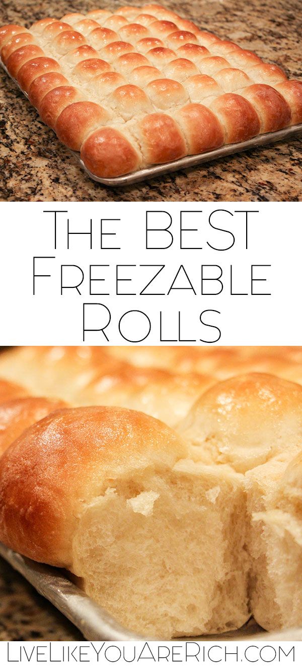 The BEST Freezable Rolls