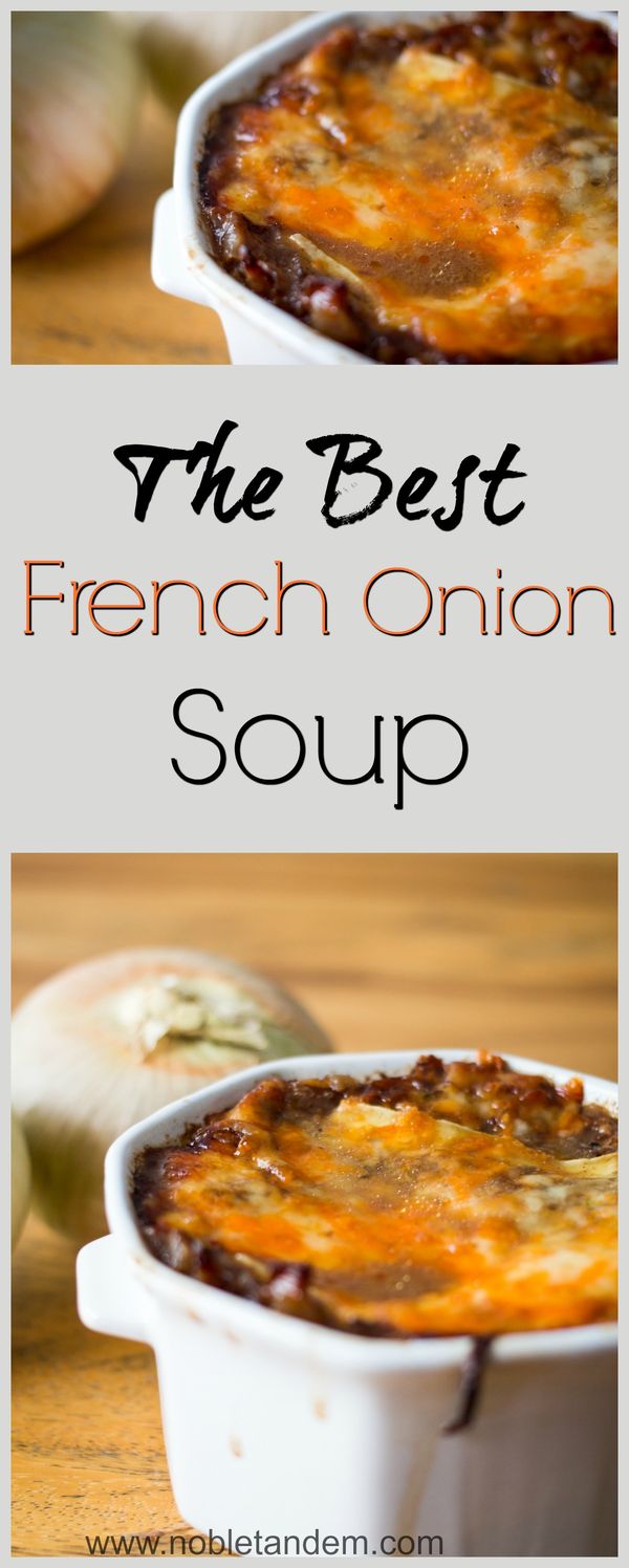 The Best French onion soup