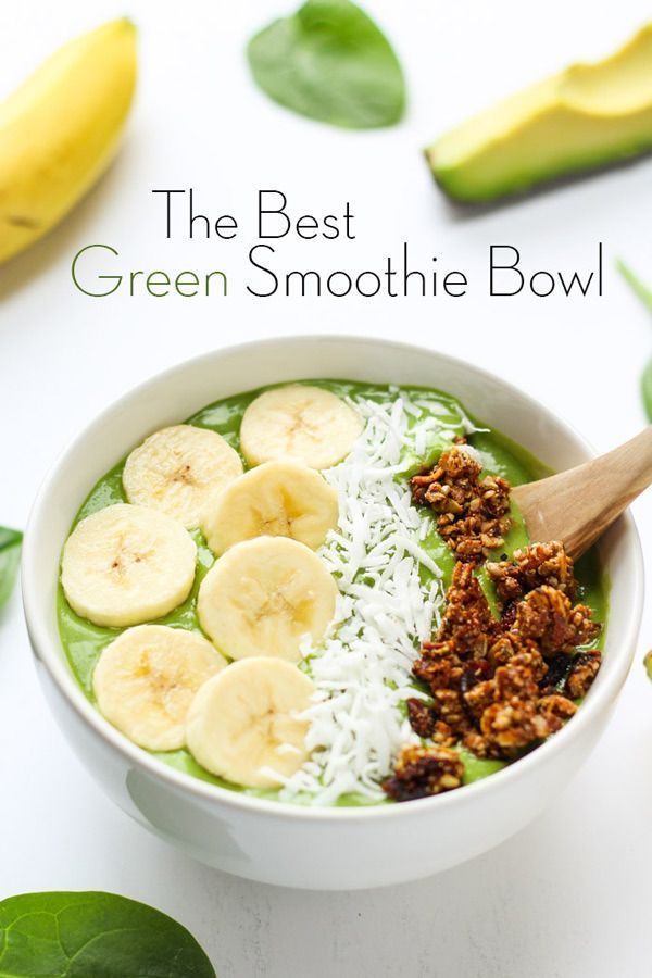 The Best Green Smoothie Bowl