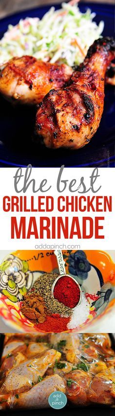 The Best Grilled Chicken Marinade