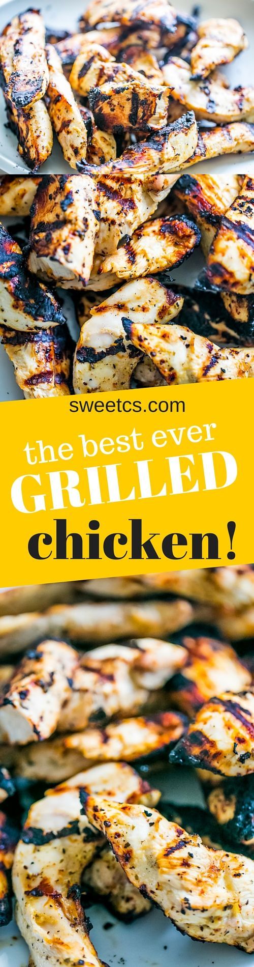 The Best Grilled Chicken Strips