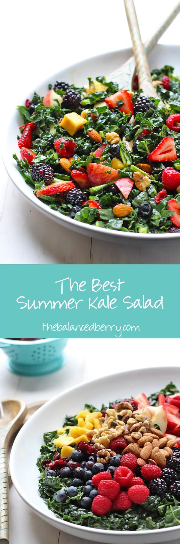 The Best Kale Summer Salad