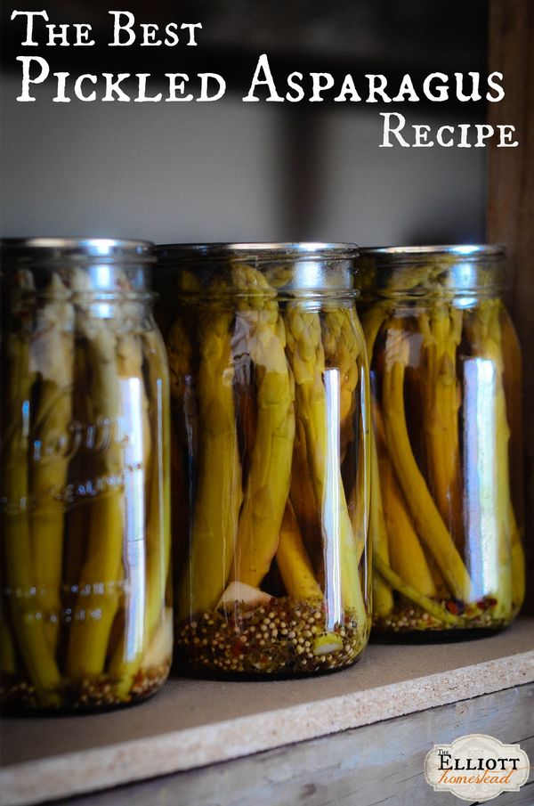 The Best Pickled Asparagus