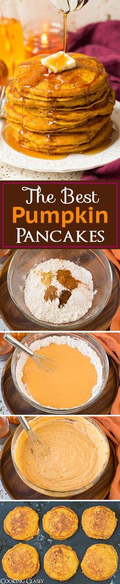 The Best Pumpkin Pancakes