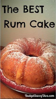 The BEST Rum Cake