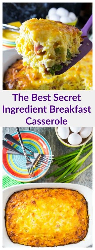 The Best Secret Ingredient Breakfast Casserole