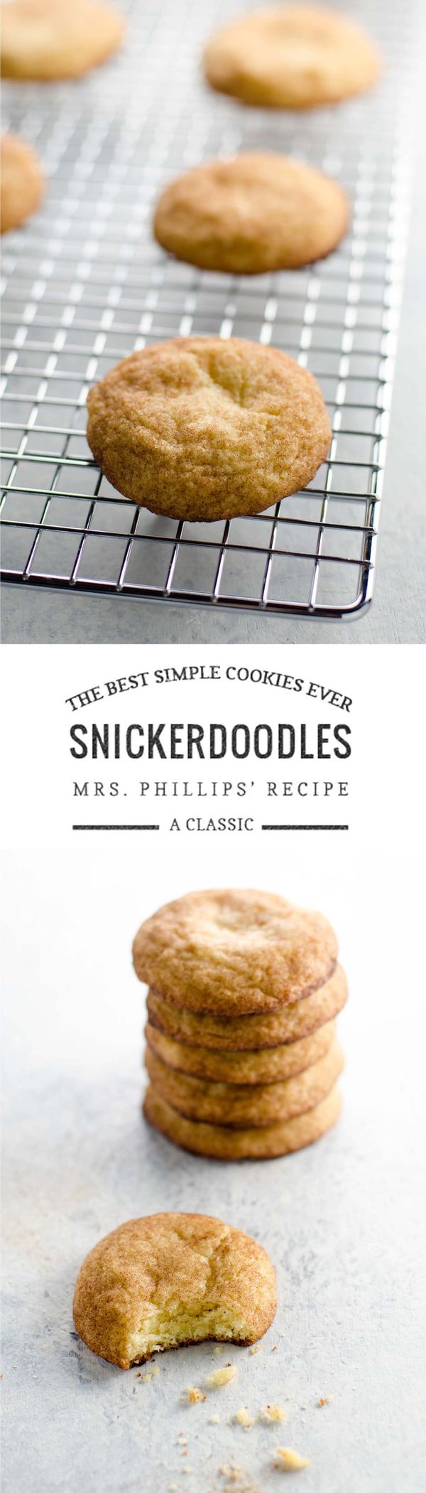 The Best Snickerdoodles Recipe, Courtesy of Mrs. Phillips