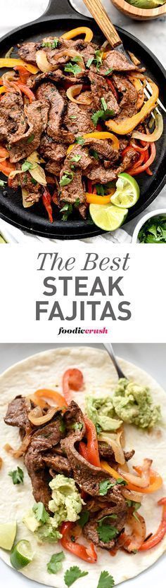 The Best Steak Fajitas