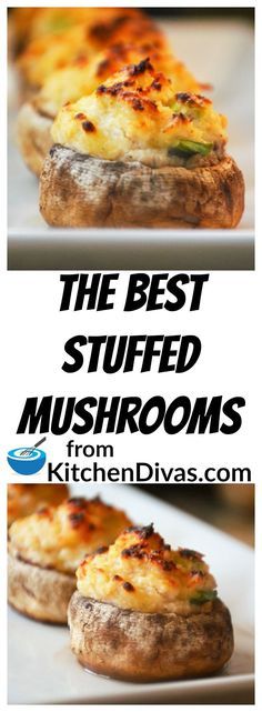 The Best Stuffed Mushrooms