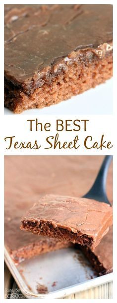 The BEST Texas Sheet Cake