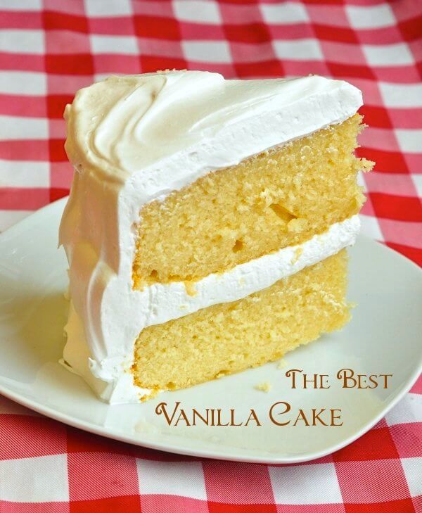 The Best Vanilla Cake