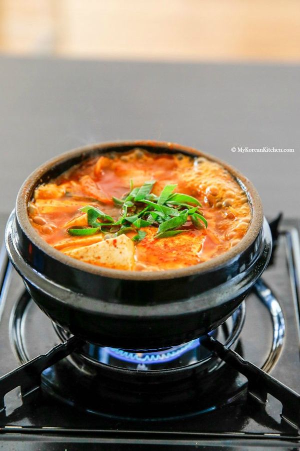 The classic, Kimchi Jjigae