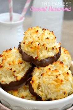 The Easiest Coconut Macaroons