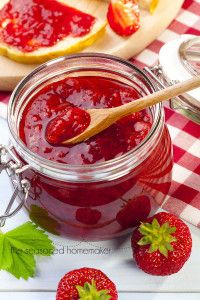 The Easiest Strawberry Jam Ever