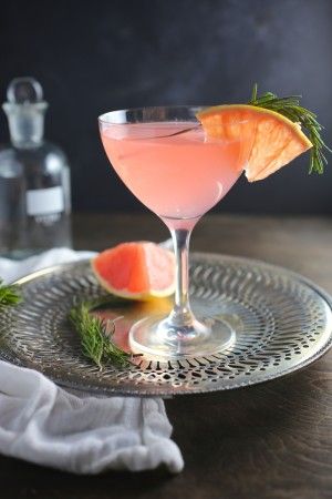 The French Tart (Grapefruit, Elderflower and Rosemary Cocktail