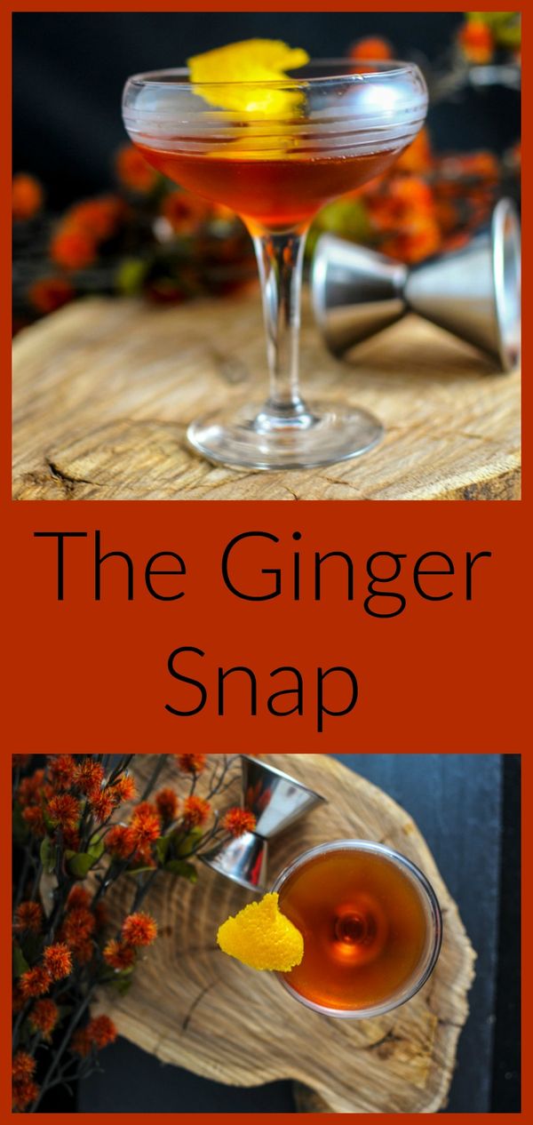 The Ginger Snap – A Scotch Cocktail