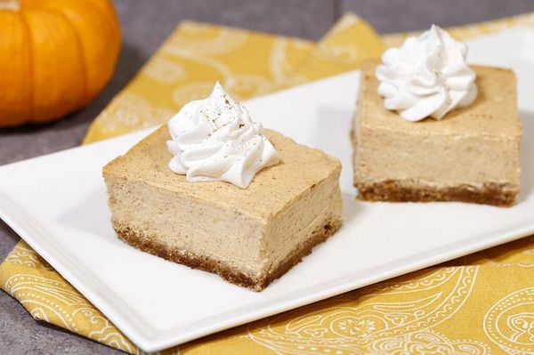 The Great Pumpkin Cheesecake Bars